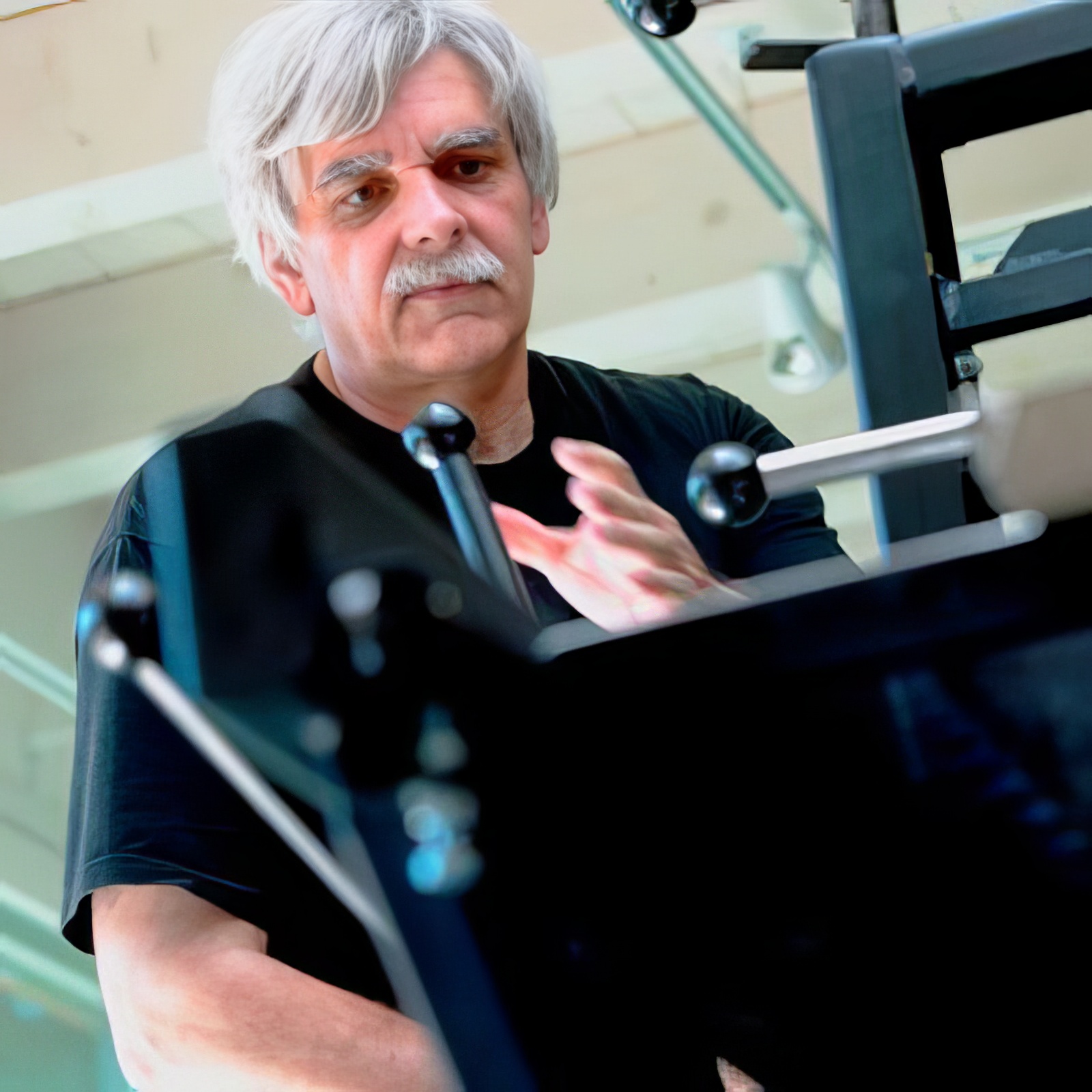 Andrea Malär bei der Arbeit